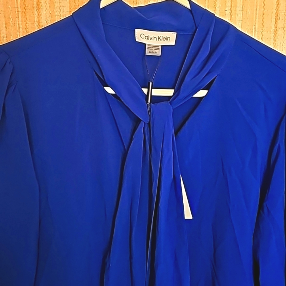 Calvin Klein Royal Blue Blouse